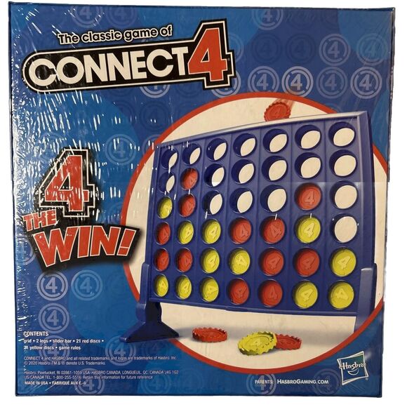 Connect 4 Game - Hashbro Gaming - NEW / Sealed - Picture 1 of 2